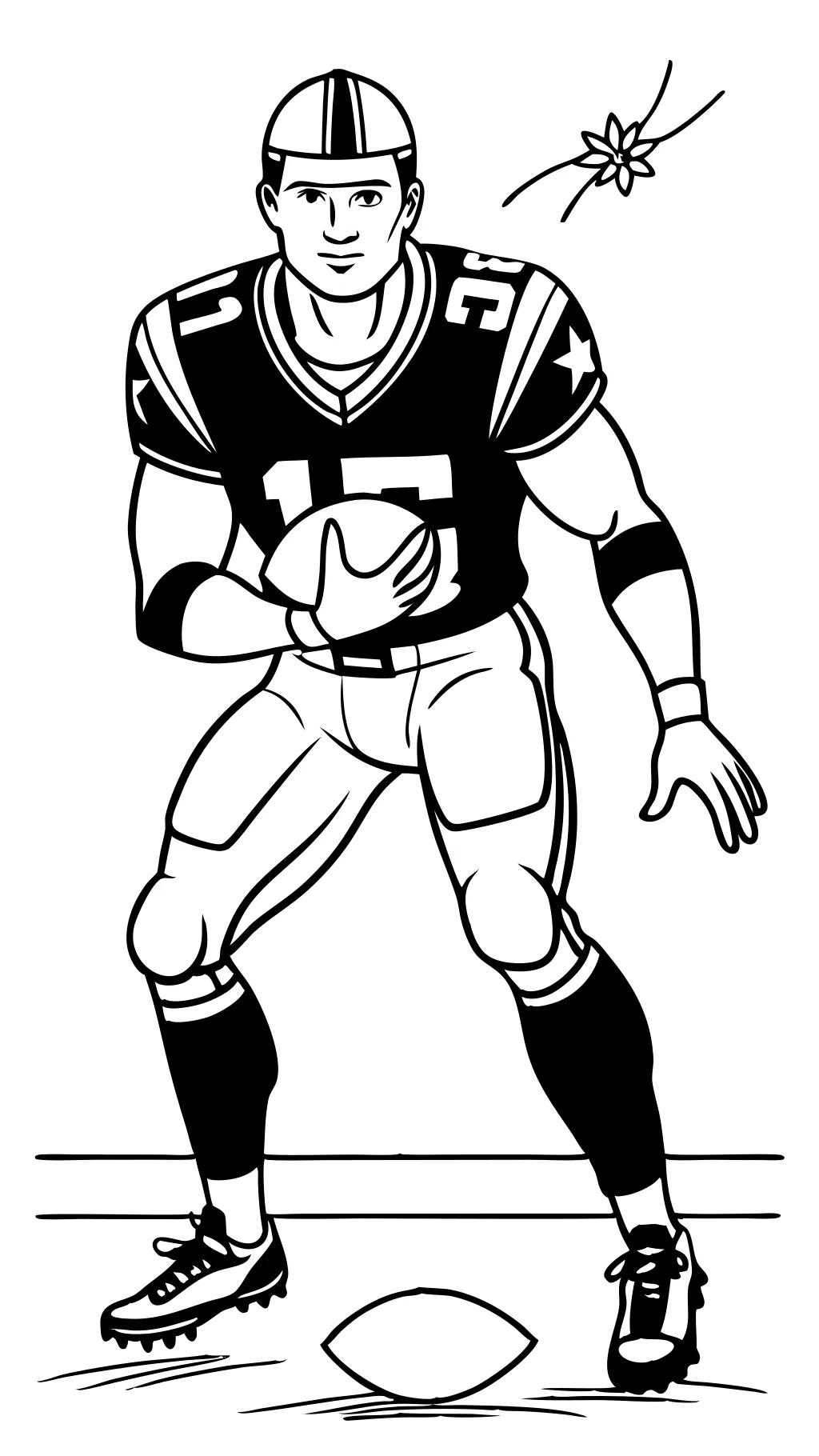 christian mccaffrey coloring pages